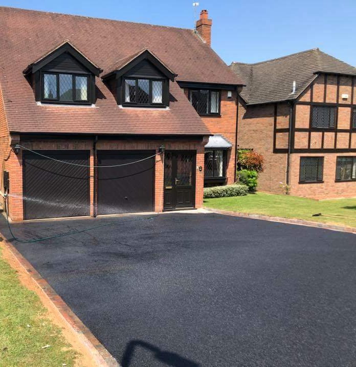 tarmac driveway installed in Warwick