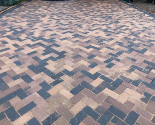 block paved driveway install in Solihull