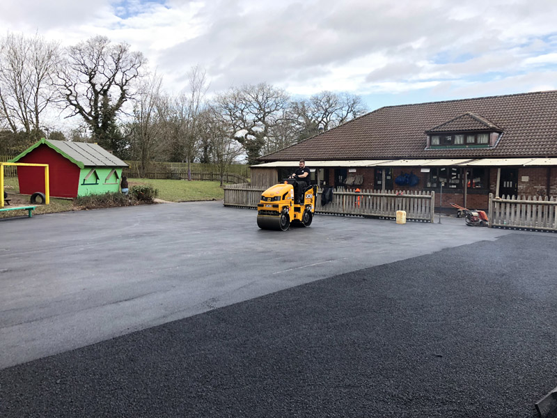 commercial tarmac laying Birmingham Solihull