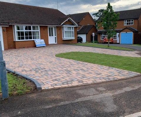 block paving driveway Leamington Spa